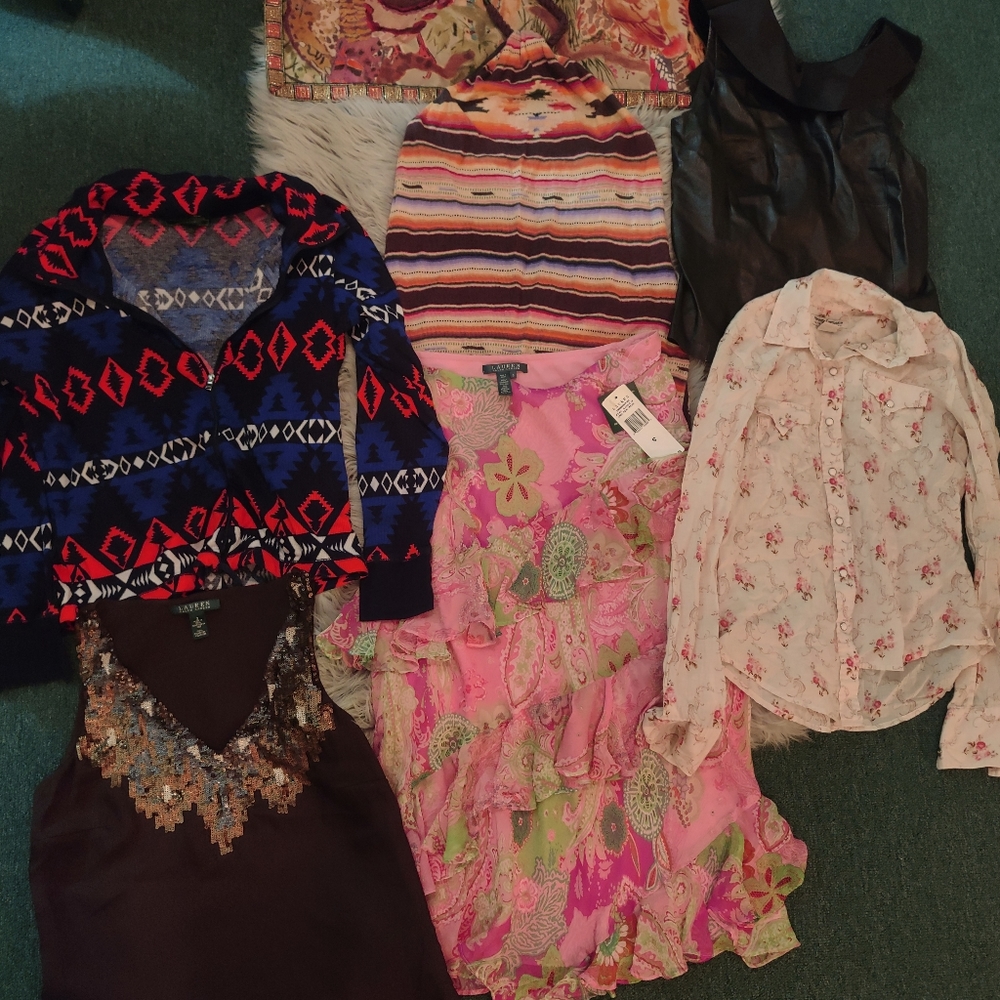 RL (Ralph Lauren) 5 Piece Mixed Bundle Lot